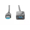 Cabo repetidor USB 3.0 DIGITUS USB A macho / A fêmea 5 m (da-73104)