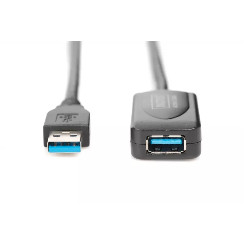 Cabo repetidor USB 3.0 DIGITUS USB A macho / A fêmea 5 m (da-73104)