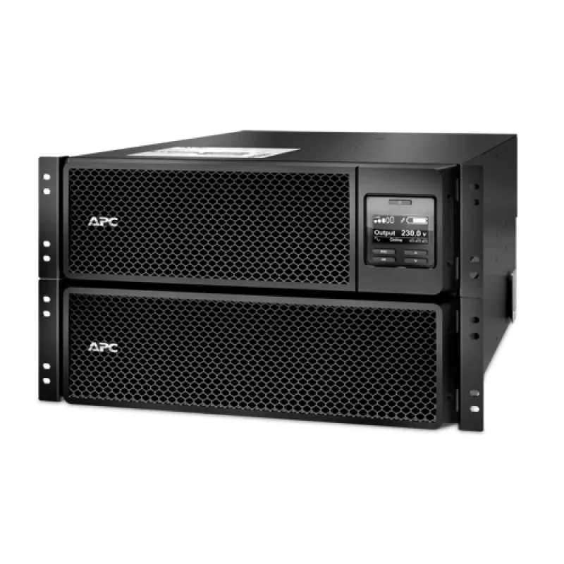 APC Smart-UPS On-Line SRT10KRMXLI - 10kW/VA, 6x C13 + 4x C19 + Saída Monofásica Hardwire, Montagem em Rack, NMC Integrado