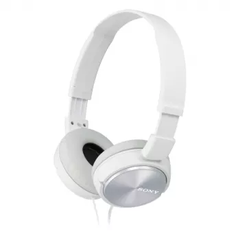 Sony MDR-ZX310AP, Com Fios, 10 - 24000 Hz, Chamadas/Música, 125 g, Headset, Branco