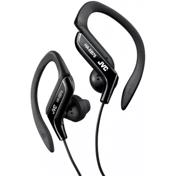 JVC HA-EB75 Sports Com Fios Preto, Com Fios, 16 - 20000 Hz, Música, 21.1 g, Auscultadores, Preto