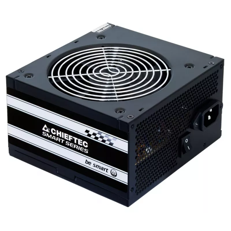 Chieftec Smart GPS-600A8 fonte de alimentação 600 W 20+4 Pin ATX ATX preto