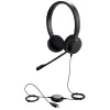 Jabra Evolve 20 MS estéreo, com fios, escritório/call center, 150 - 7000 Hz, 171 g, headset, preto