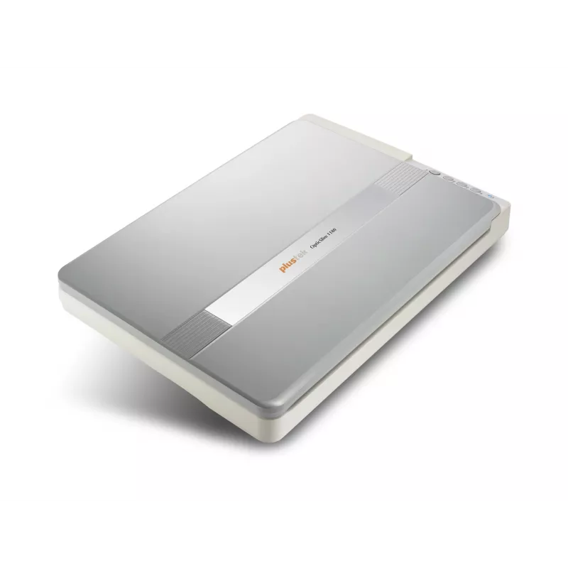 Plustek OpticSlim 1180 digitalizador de mesa 1200 x 1200 DPI A3 prateado, branco