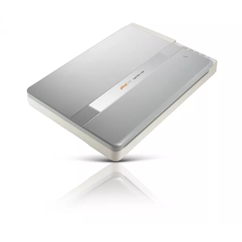 Plustek OpticSlim 1180 digitalizador de mesa 1200 x 1200 DPI A3 prateado, branco
