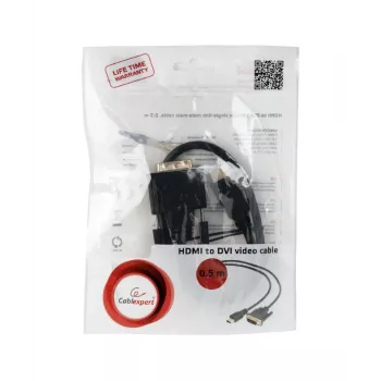 GEMBIRD cabo HDMI para DVI (Single Link) 0,5 m