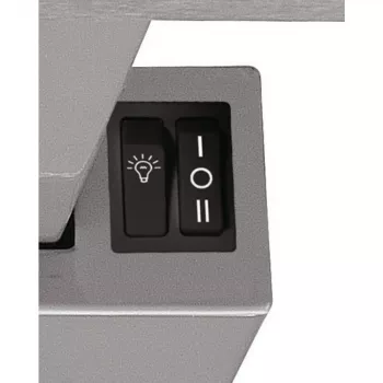 Whirlpool AKR 5390/1 IX exaustor de encastrar (extrátil) prateado 304 m³/h