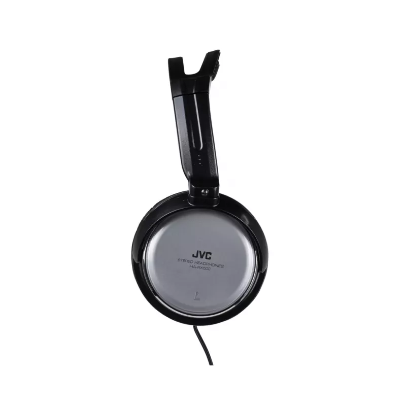 JVC HA-RX500-E Auscultadores com fios de arco de cabeça para música pretos, brancos