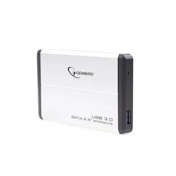 GEMBIRD Caixa USB 3.0 de 2,5 polegadas / prateada