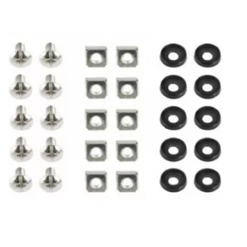 GEMBIRD 19i conjunto de montagem em rack (parafusos, porcas, anilhas) 50 peças conjunto
