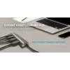 Hub USB i-tec Metal Superspeed USB 3.0 4 portas 5000 Mbit/s cinzento