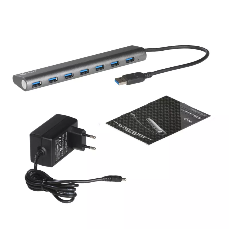 Hub USB 3.0 7 portas i-tec Metal Superspeed