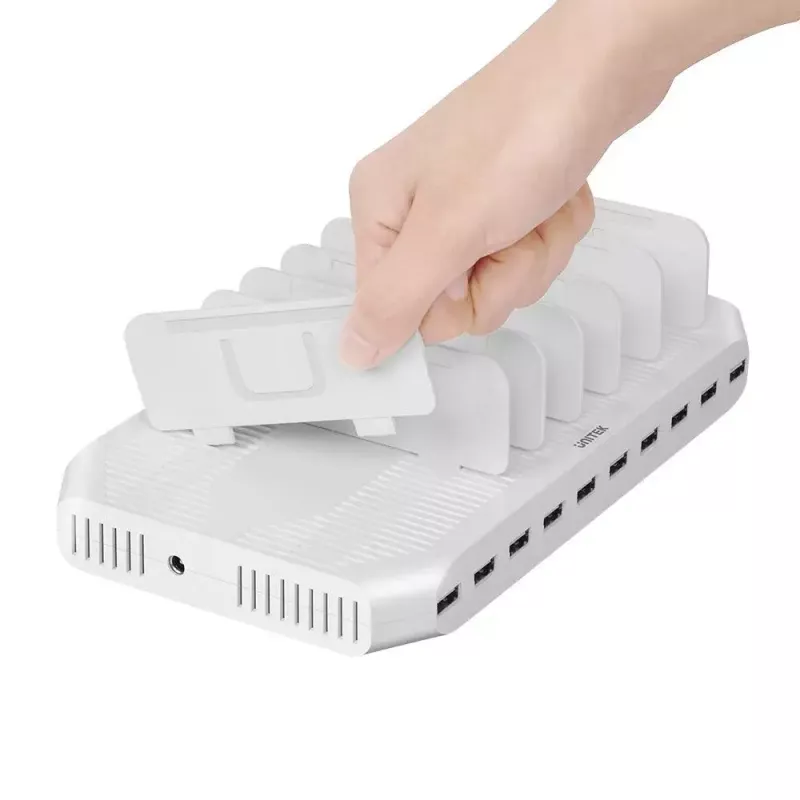 Carregador universal UNITEK Y-2172 dispositivo móvel branco AC auto interior