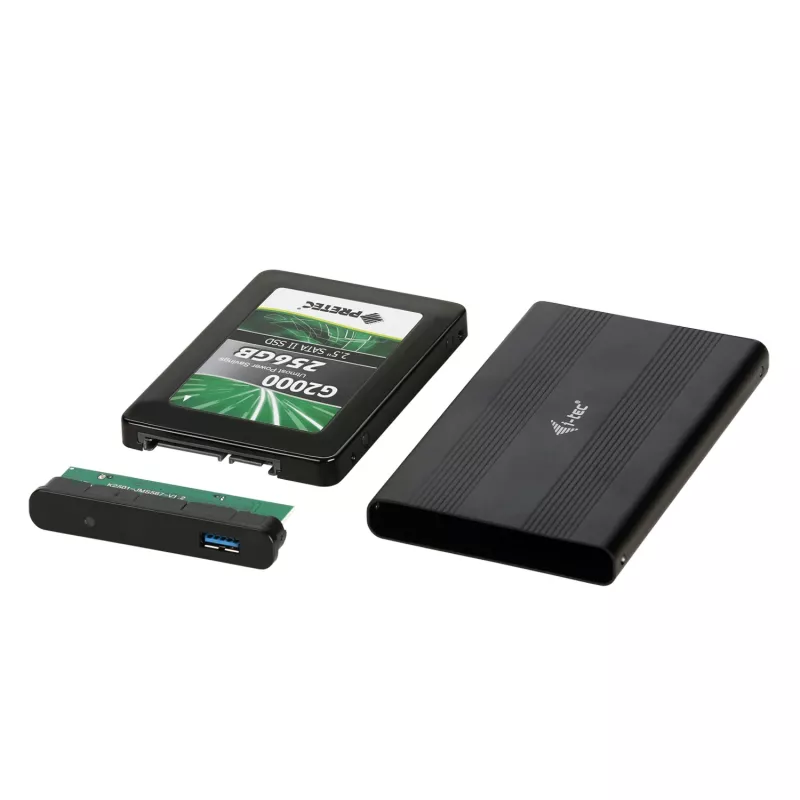 Caixa para HDD/SSD i-tec Advance MySafe AluBasic 2,5