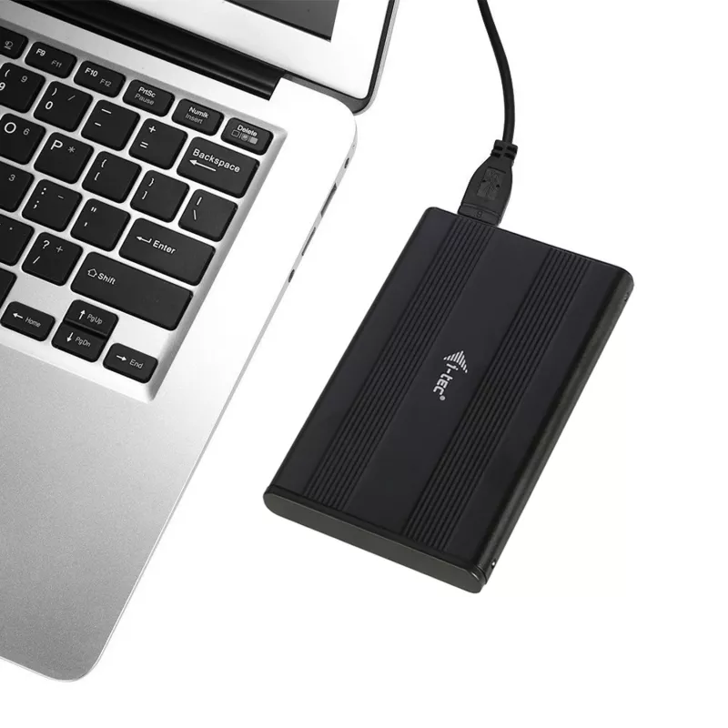 Caixa para HDD/SSD i-tec Advance MySafe AluBasic 2,5