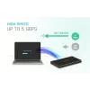 Caixa para HDD/SSD i-tec Advance MySafe AluBasic 2,5