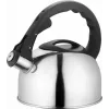 Lamart Lumier LT 7004 chaleira com apito para fogão, 2 l, aço inoxidável, compatível com indução e gás, Inox