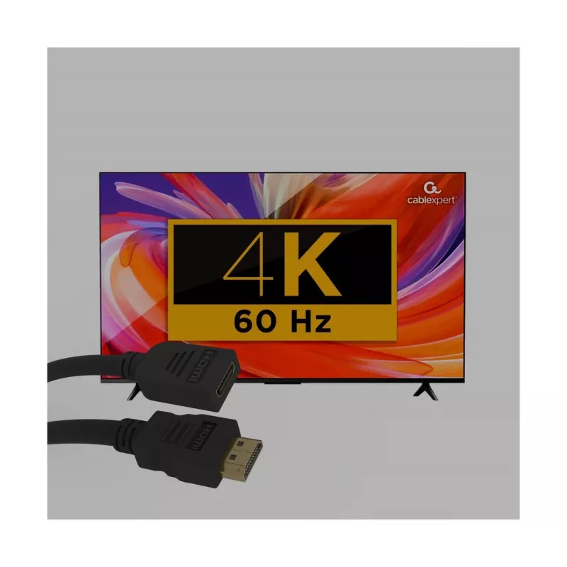 Cabo de extensão HDMI de alta velocidade com Ethernet GEMBIRD, 3 m