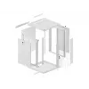 Rack de parede Lanberg WF01-6615-10S