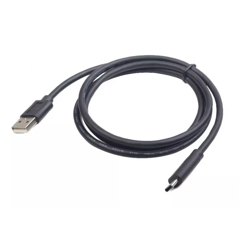 Cabo GEMBIRD USB 2.0 AM para Type-C (AM/CM) 1m