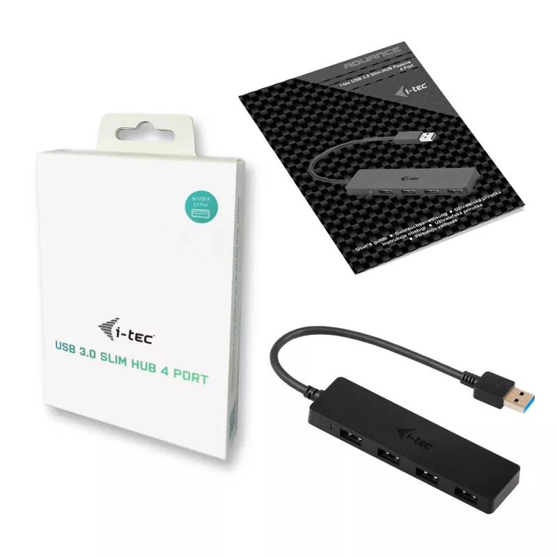 Hub USB i-tec Advance USB 3.0 fino passivo HUB 4 portas