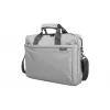 Mala de ombro NATEC Mustela para portáteis até 39,6 cm (15,6 polegadas), poliéster, cinzento, bolso frontal, alça de ombro