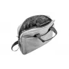 Mala de ombro NATEC Mustela para portáteis até 39,6 cm (15,6 polegadas), poliéster, cinzento, bolso frontal, alça de ombro