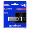 Pen USB GOODRAM UTS3 128 GB USB Type-A 3.2 Gen 1, preto, 60 MB/s leitura, 20 MB/s escrita