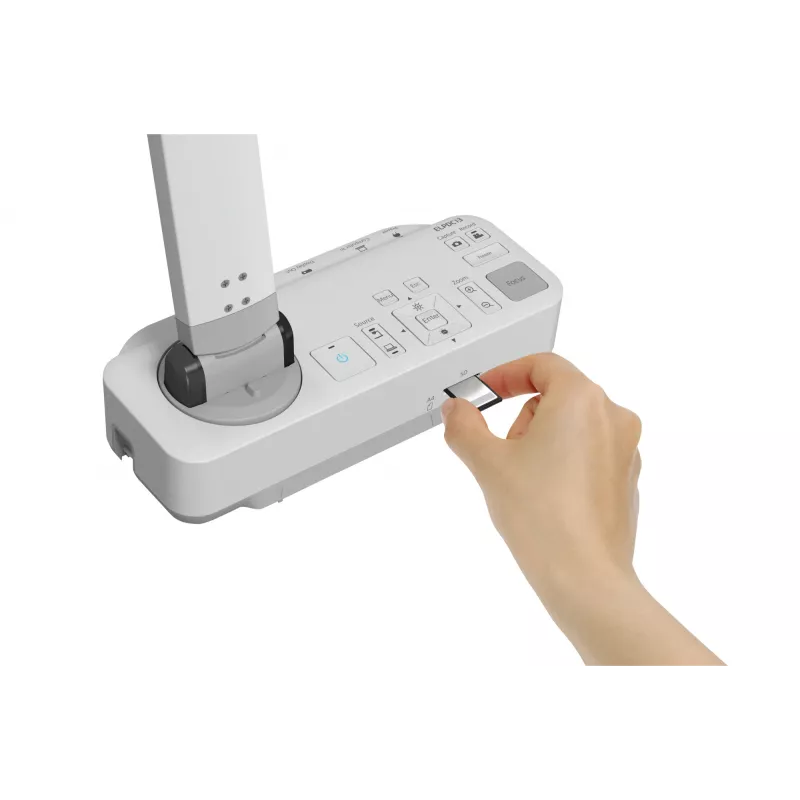Câmara de documentos Epson ELPDC13 branco 25,4 / 2,7 mm (1 / 2,7 polegadas) CMOS USB 1.1