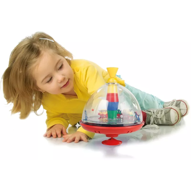 Lena 52120 brinquedo de atividade/destreza pião de bombeamento