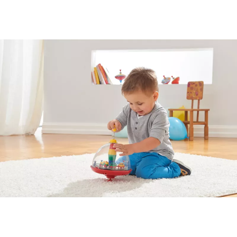 Lena 52120 brinquedo de atividade/destreza pião de bombeamento