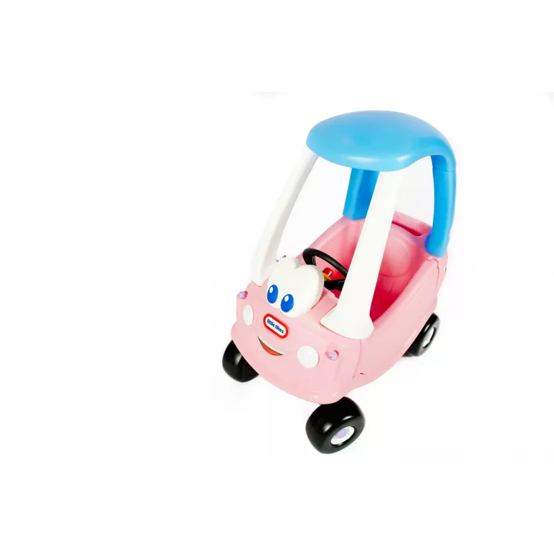 Little Tikes Cozy Coupe Princess, 1,5 anos, 4 rodas, plástico, azul, rosa, branco