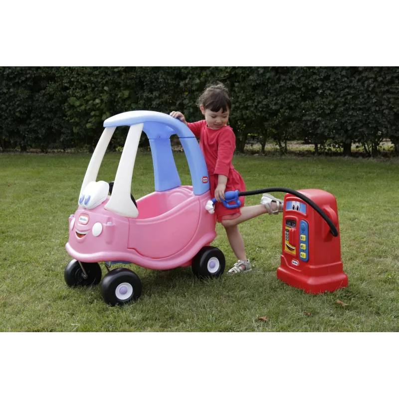 Little Tikes Cozy Coupe Princess, 1,5 anos, 4 rodas, plástico, azul, rosa, branco