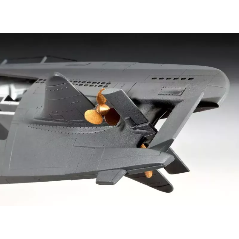 Modelo de submarino Revell Submarino Tipo XXI U 2540 & Interieur