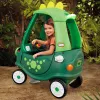 Little Tikes Cozy Coupe Dino, 1,5 anos, 4 rodas, plástico, preto, verde