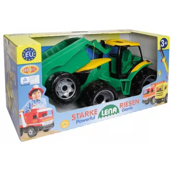 Trator Lena GIGA TRUCKS ZL-02122 com atrelado