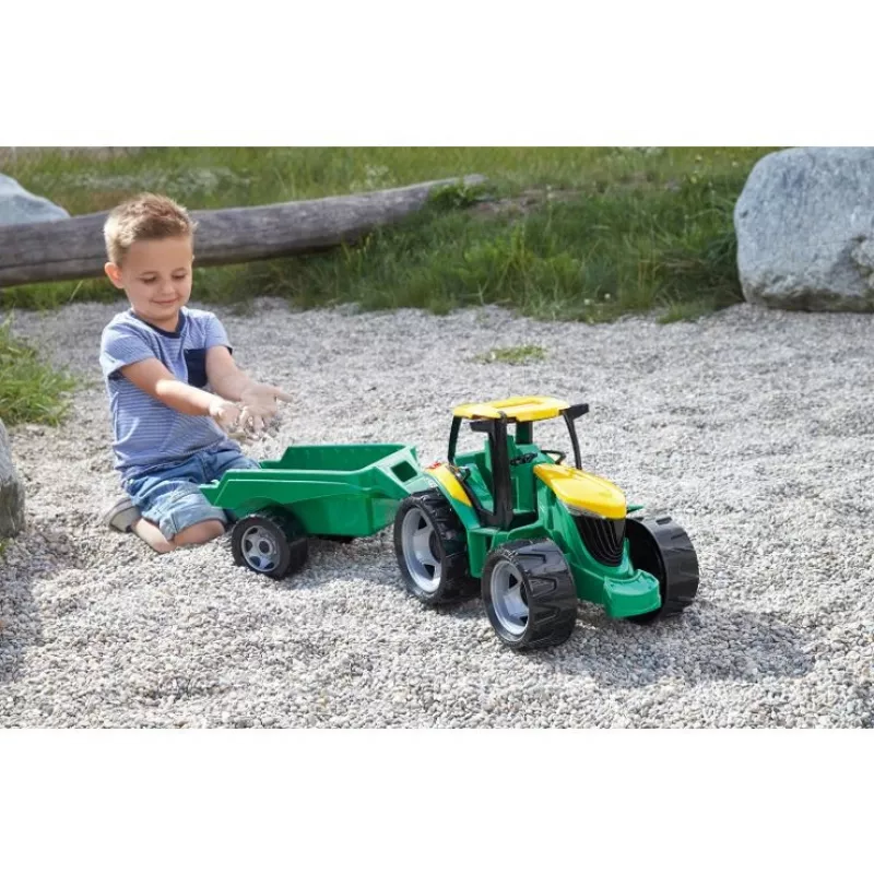 Trator Lena GIGA TRUCKS ZL-02122 com atrelado