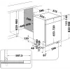 Whirlpool WBC3C26B semi encastrado 14 conjuntos de louça