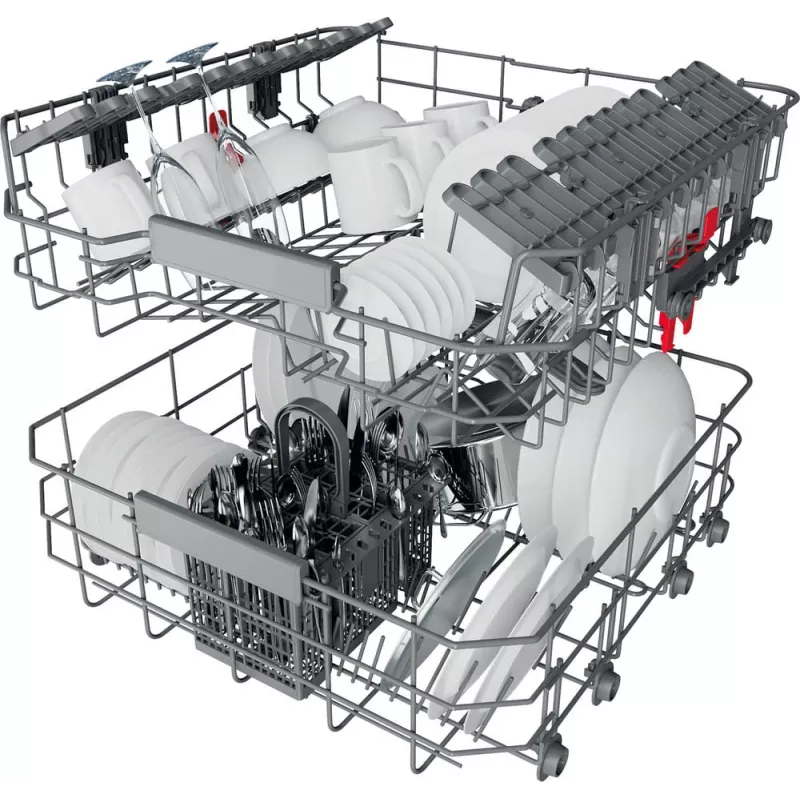 Whirlpool WBC3C26B semi encastrado 14 conjuntos de louça