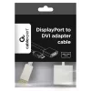 Cabo adaptador GEMBIRD DisplayPort para HDMI – branco