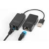 DIGITUS extensor USB USB 2.0 para utilização com cabo Cat5/5e/6 (UTP STP ou SFT) até 50 m