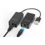 DIGITUS extensor USB USB 2.0 para utilização com cabo Cat5/5e/6 (UTP STP ou SFT) até 50 m