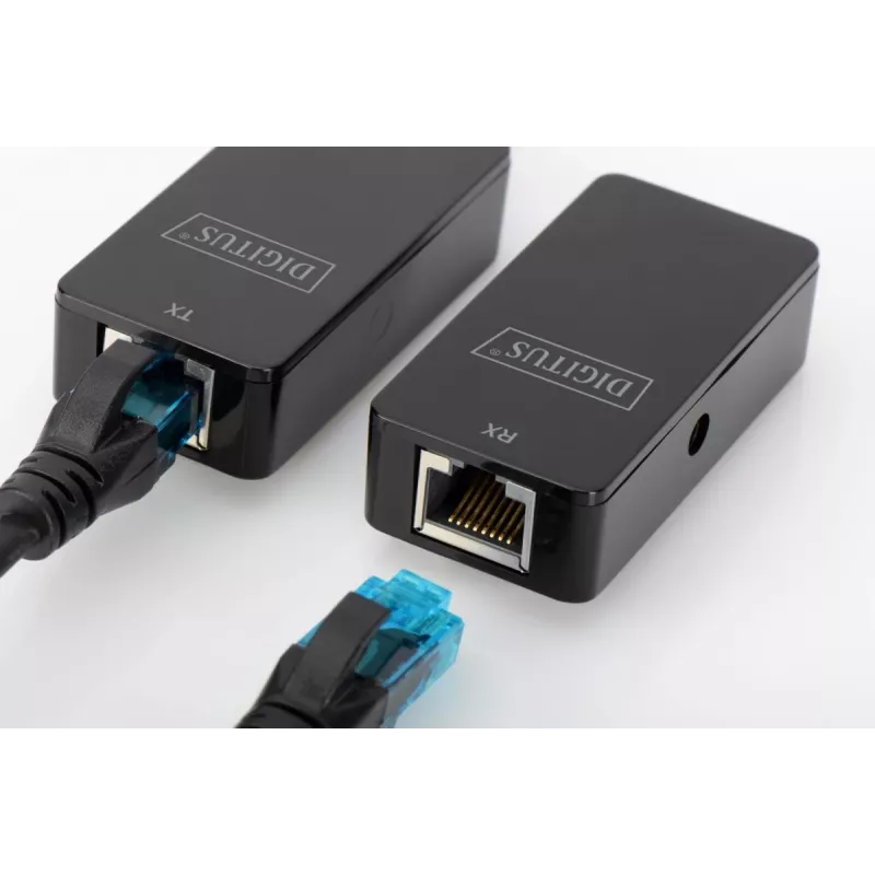 DIGITUS extensor USB USB 2.0 para utilização com cabo Cat5/5e/6 (UTP STP ou SFT) até 50 m
