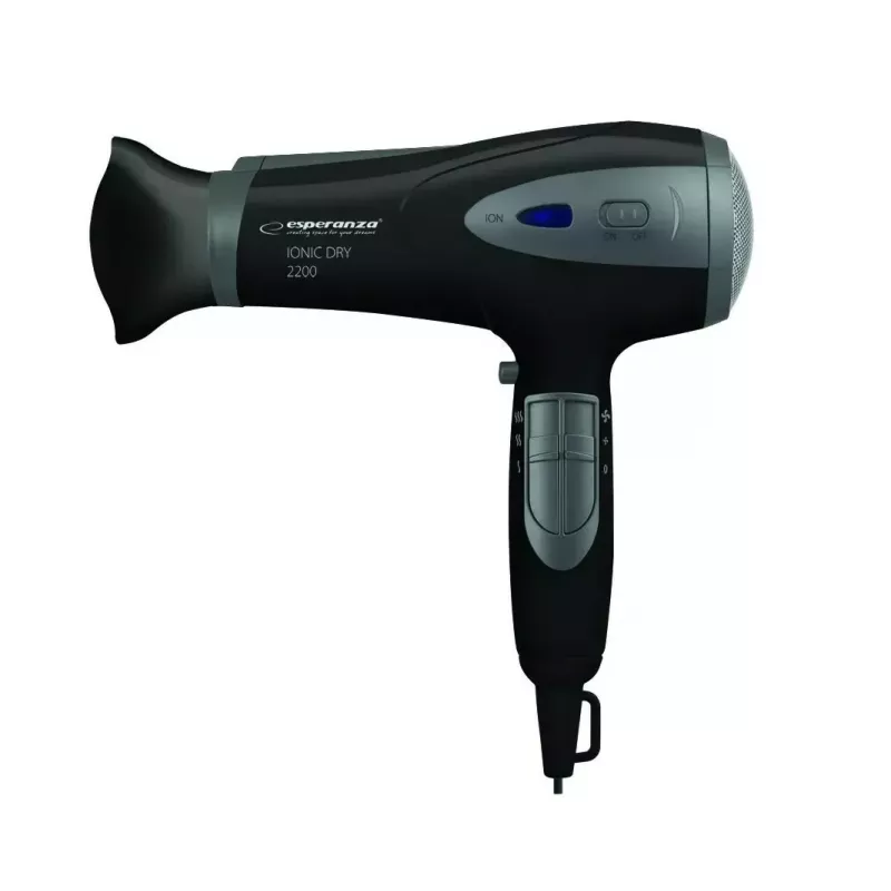 Esperanza Vivien EBH005K secador de cabelo iónico, 2200 W, preto
