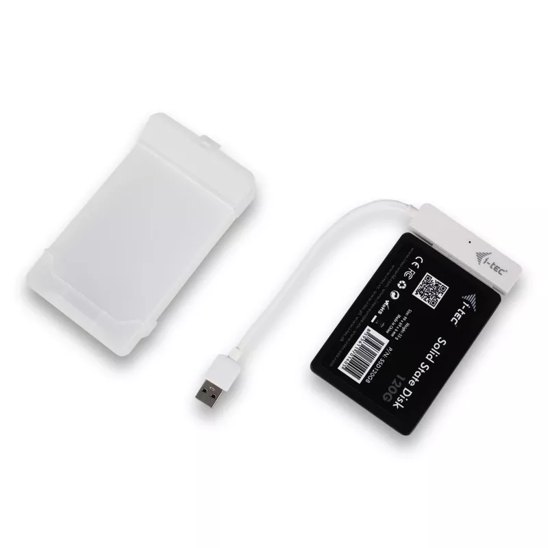 Caixa HDD/SSD i-tec MySafe USB 3.0 Easy 2,5 polegadas caixa externa – branca