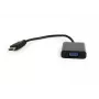 Cabo adaptador GEMBIRD HDMI para VGA, conector único preto