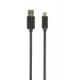Cabo USB Gembird CCP-USB3-AMCM-6 USB 3.2 Gen 1 (USB-C para USB-A) 1,8 m preto