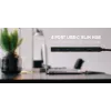Hub passivo USB-C slim i-tec Advance 4 portas