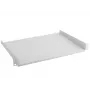 Lanberg AK-1008-S prateleira fixa 1U para armários de 19 polegadas (482,6 mm), 483x315 mm, para armários com 450/600/800/1000 mm de profundidade, máx. 20 kg, cinzenta RAL 7035