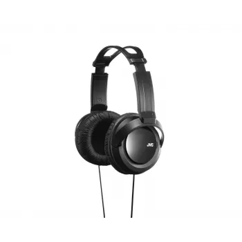 Auscultadores JVC HA-RX330-E com fios arco música preto